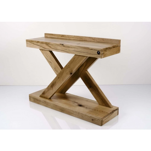 Konsola Wykonana Z Drewna Lite Dębowego Loft SKD-259 Rozmiary od 50 cm do 200 cm